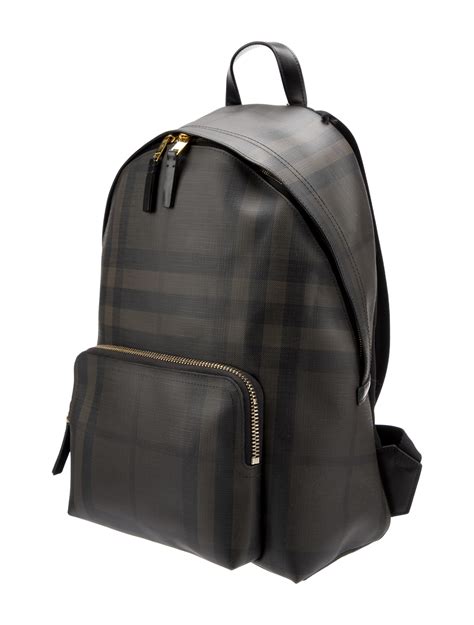 Burberry Marden Smoked Check Backpack Men 